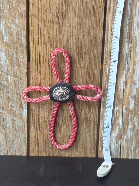 Tiny Rope Cross Decor