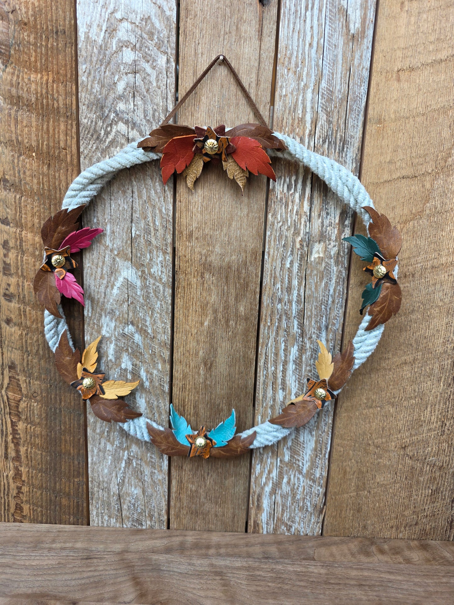 Rope Wreath - Medium Sized