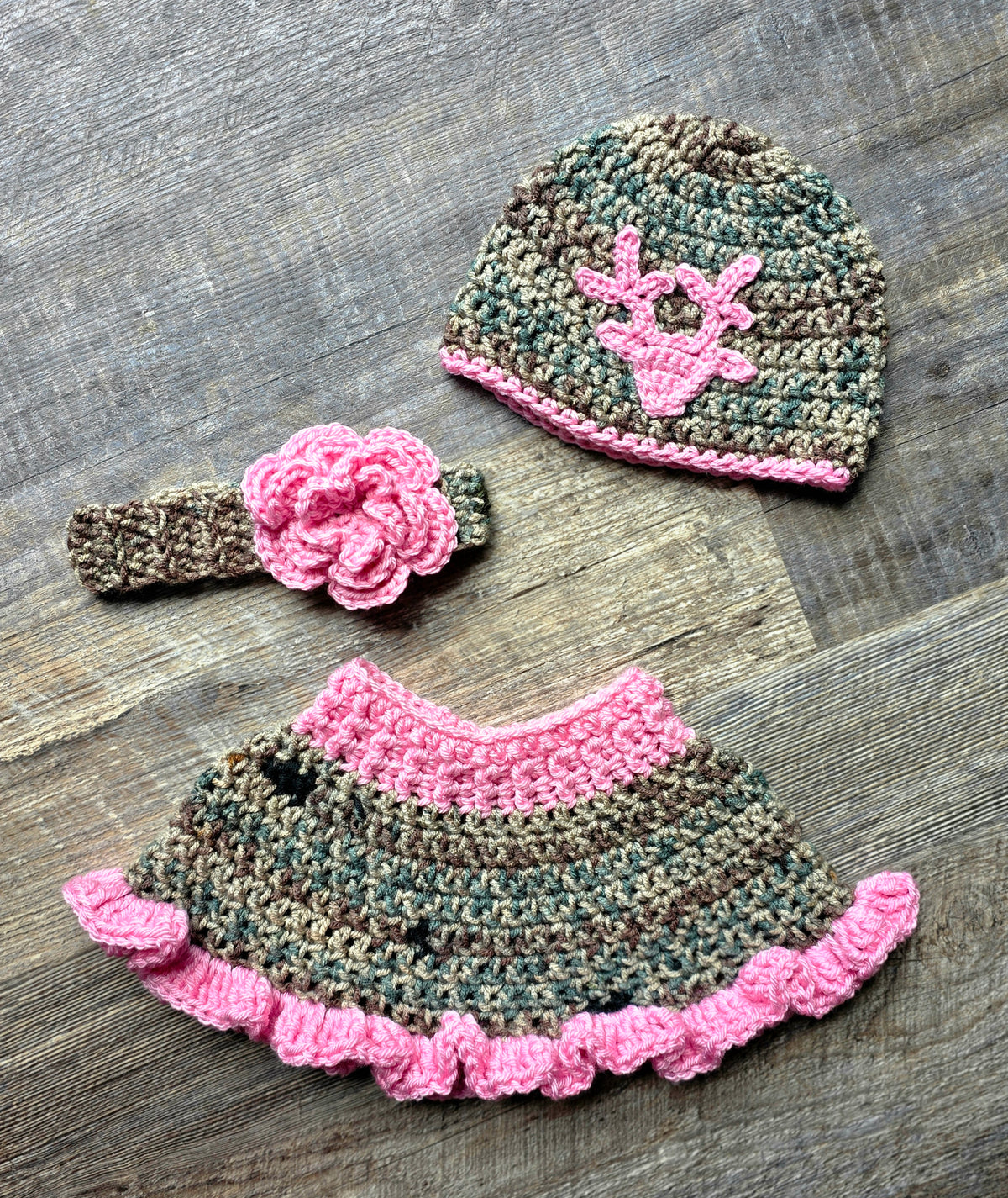 Camo Baby Girl Outfit