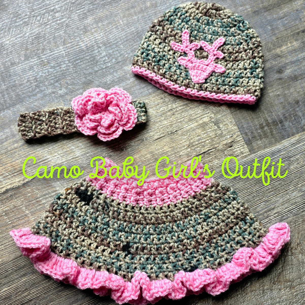Camo Baby Girl Outfit