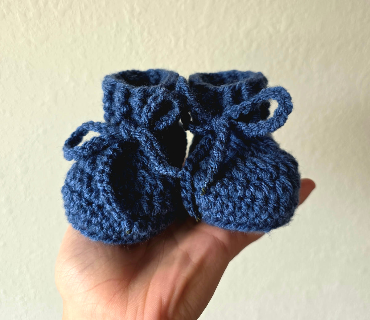 Baby Booties with Custom Lettering
