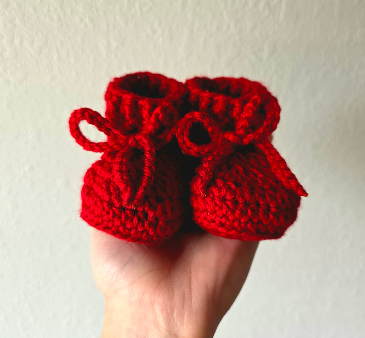 Baby Booties with Custom Lettering