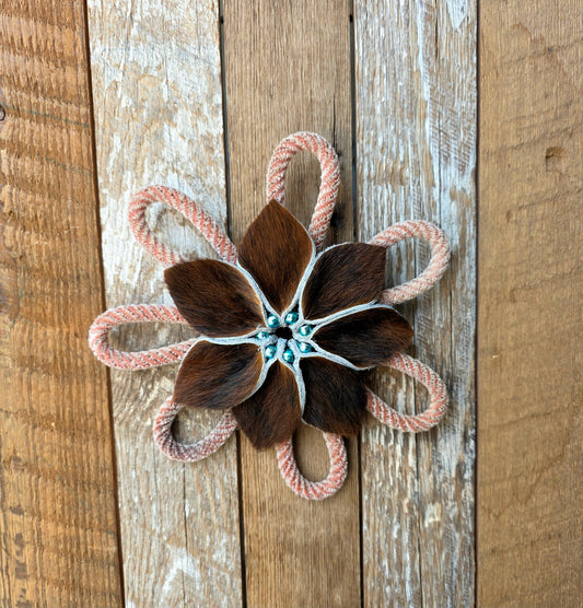 Rope Flower Wall Decor
