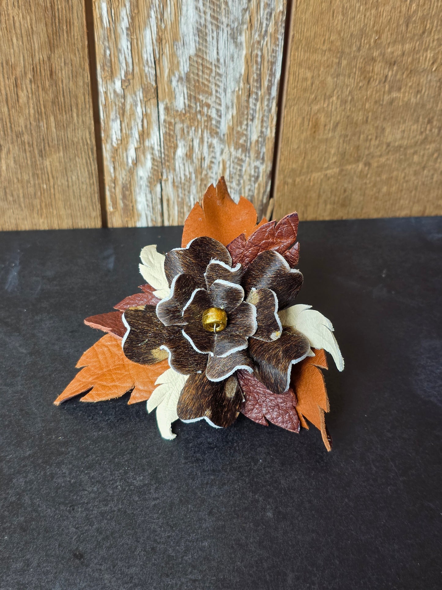 Forever Leather Roses