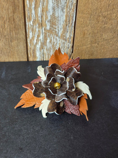 Forever Leather Roses
