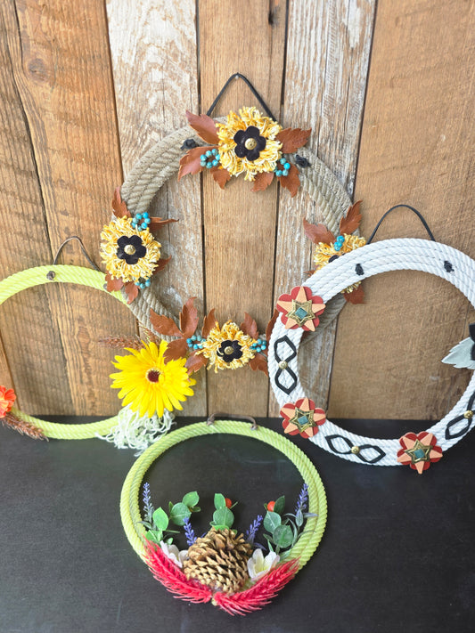 Rope Wreath - Medium Sized