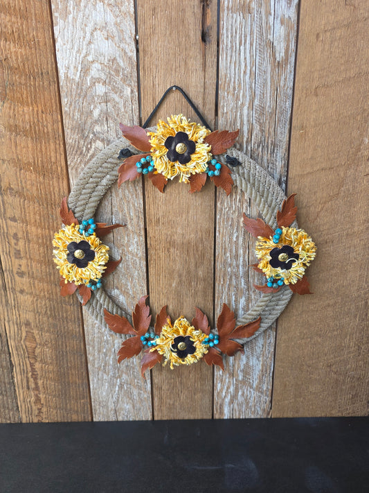 Rope Wreath - Medium Sized