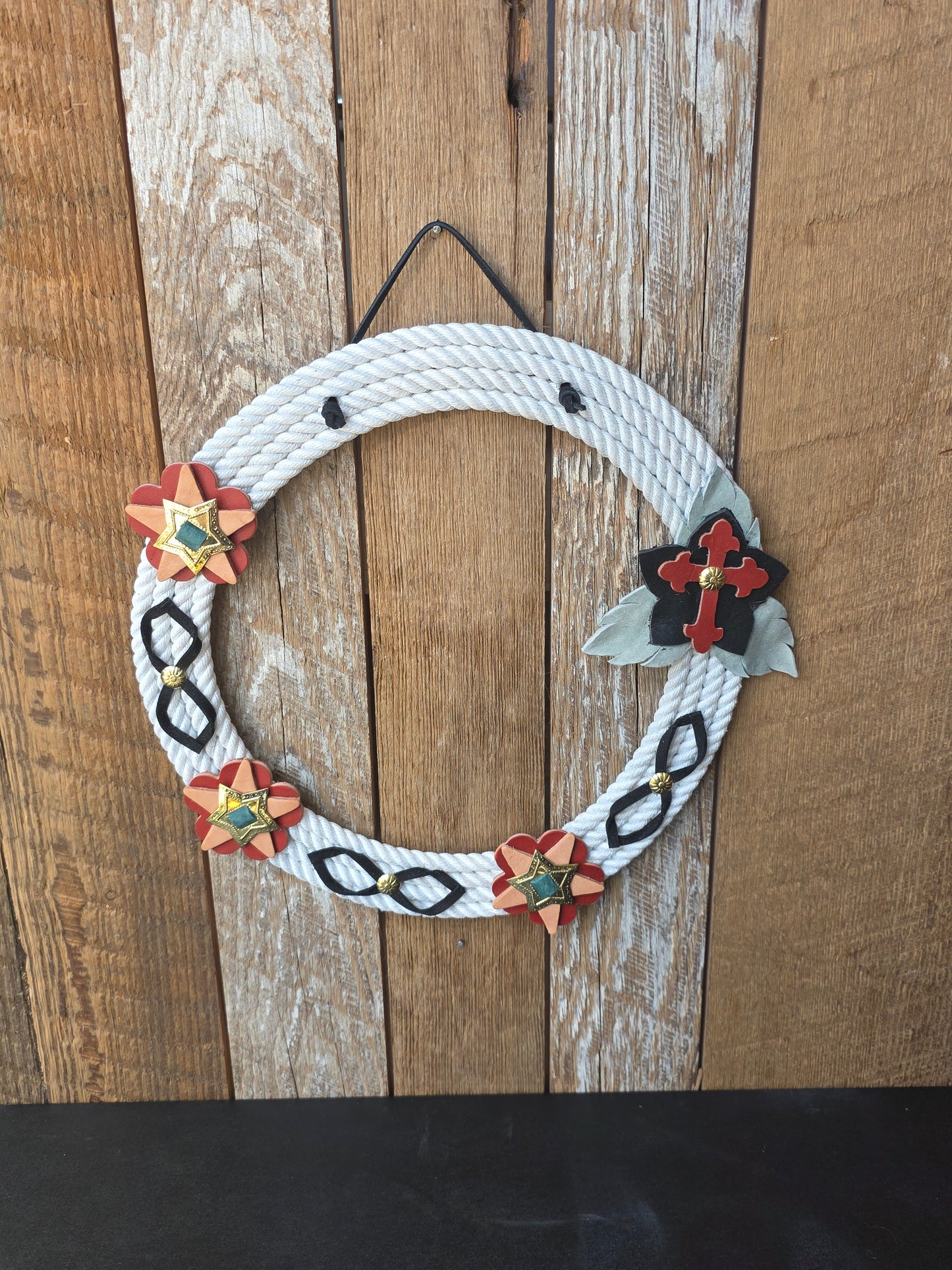 Rope Wreath - Medium Sized