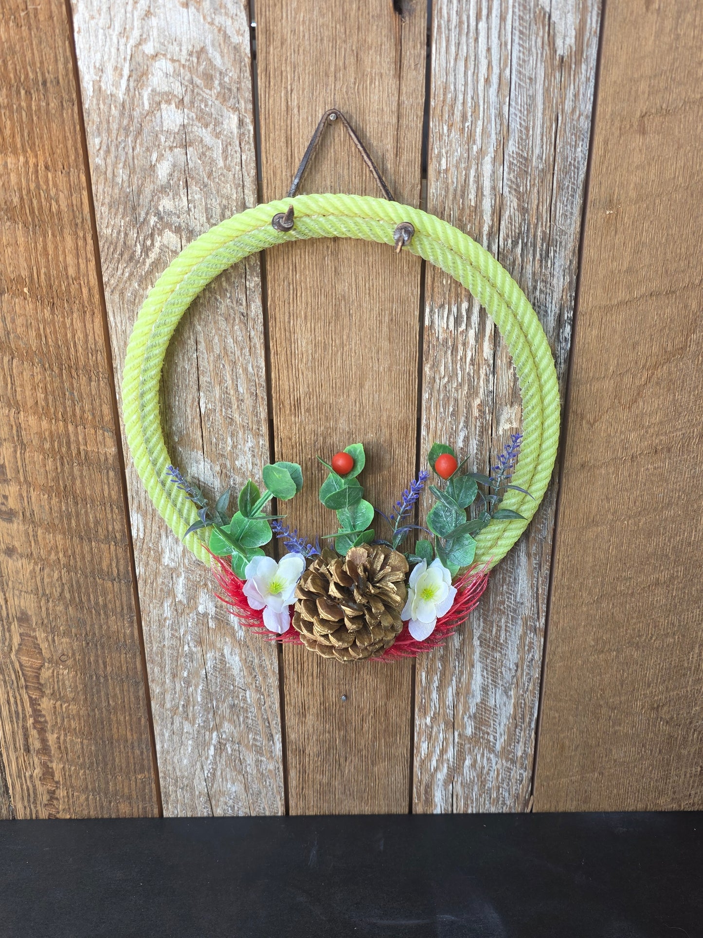 Rope Wreath - Medium Sized
