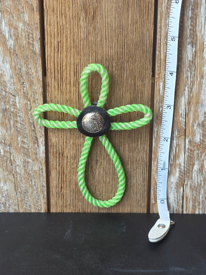 Tiny Rope Cross Decor