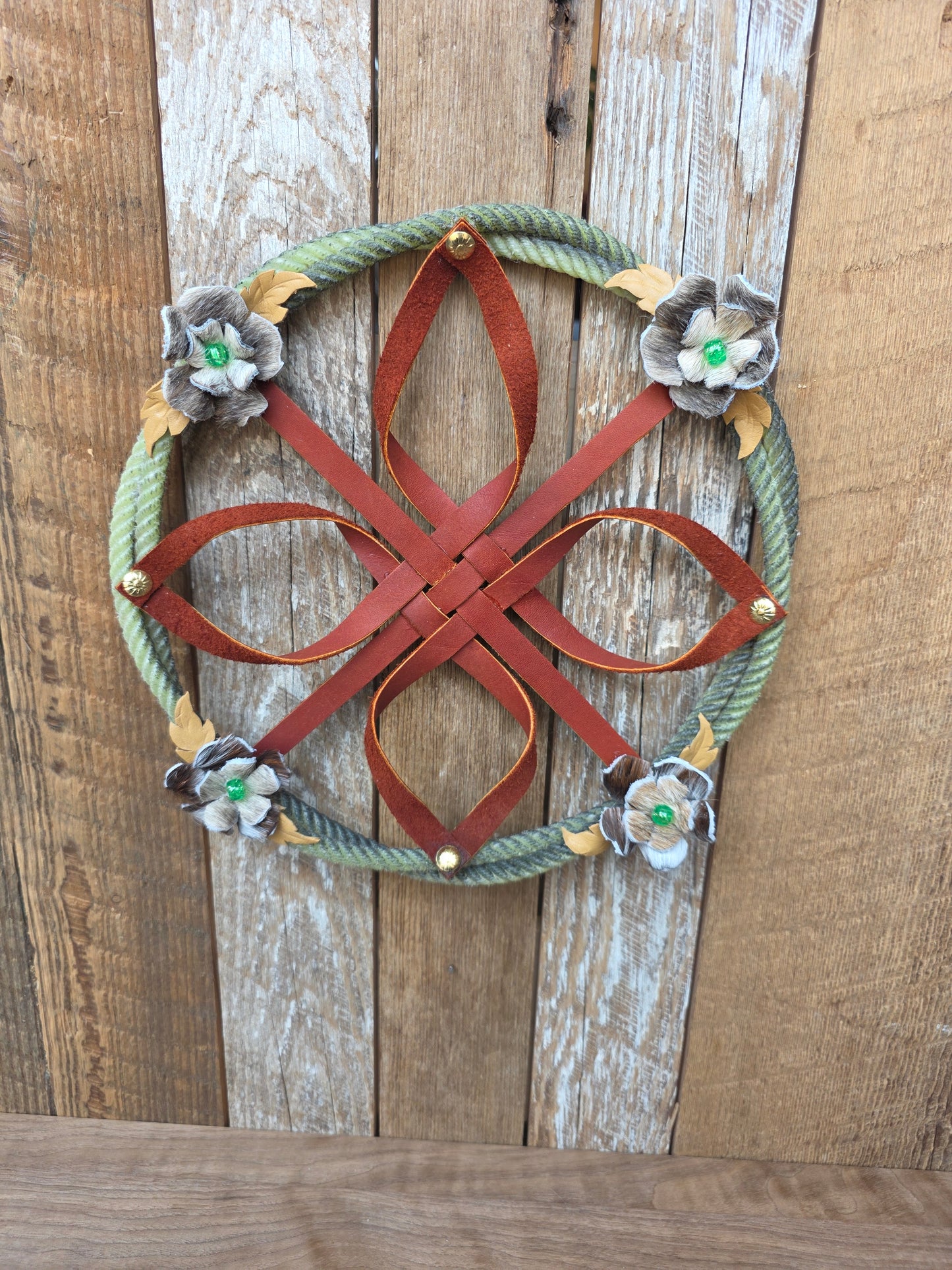 Rope Wreath - Medium Sized