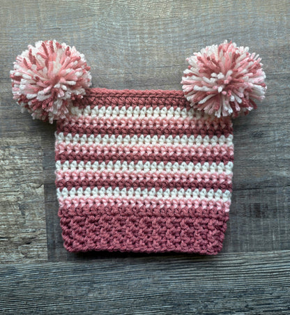 Square Beanie - with Custom Tag
