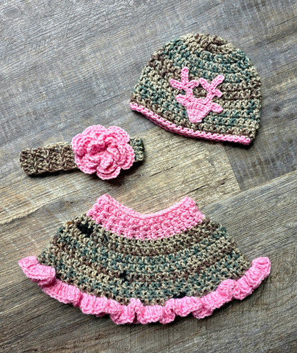 Camo Baby Girl Outfit
