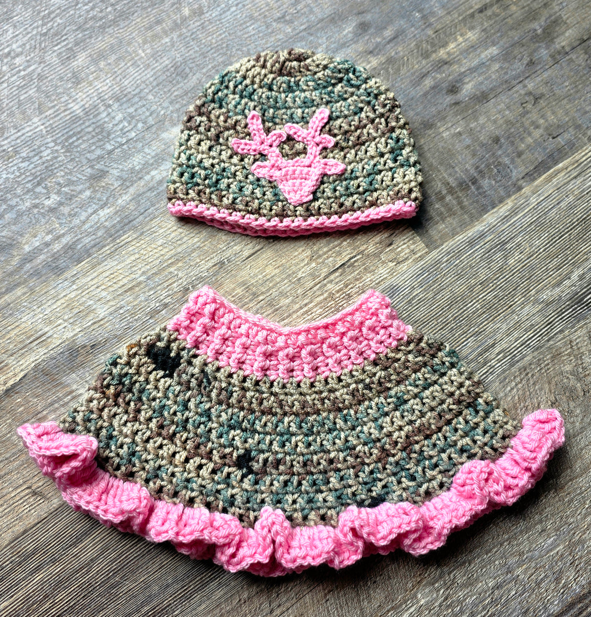 Camo Baby Girl Outfit