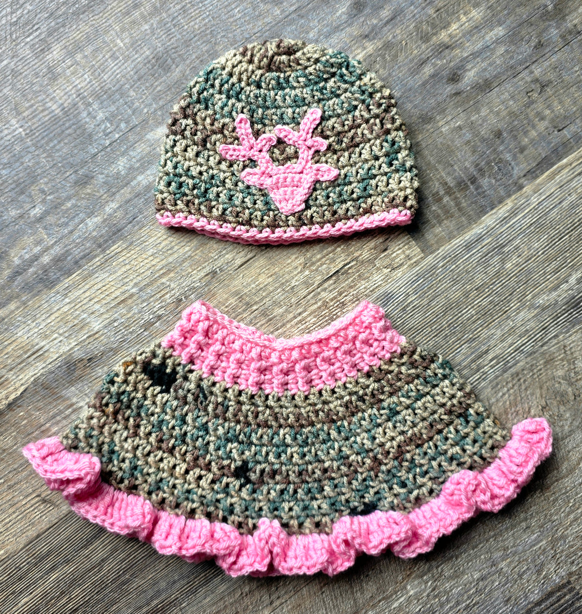 Camo Baby Girl Outfit