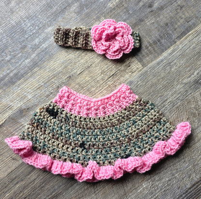 Camo Baby Girl Outfit