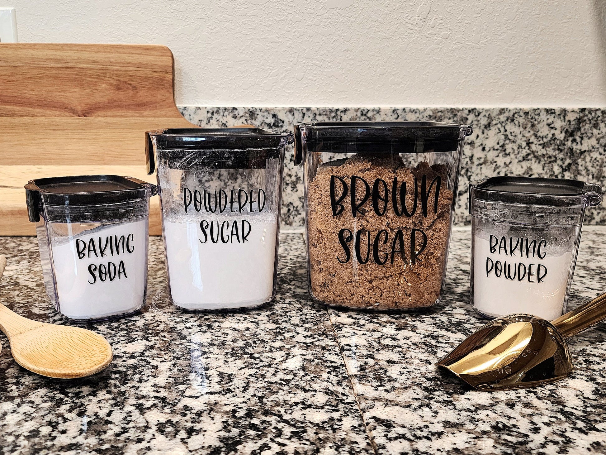 Pantry Labels | Removable Vinyl Decals for Kitchen Storage
