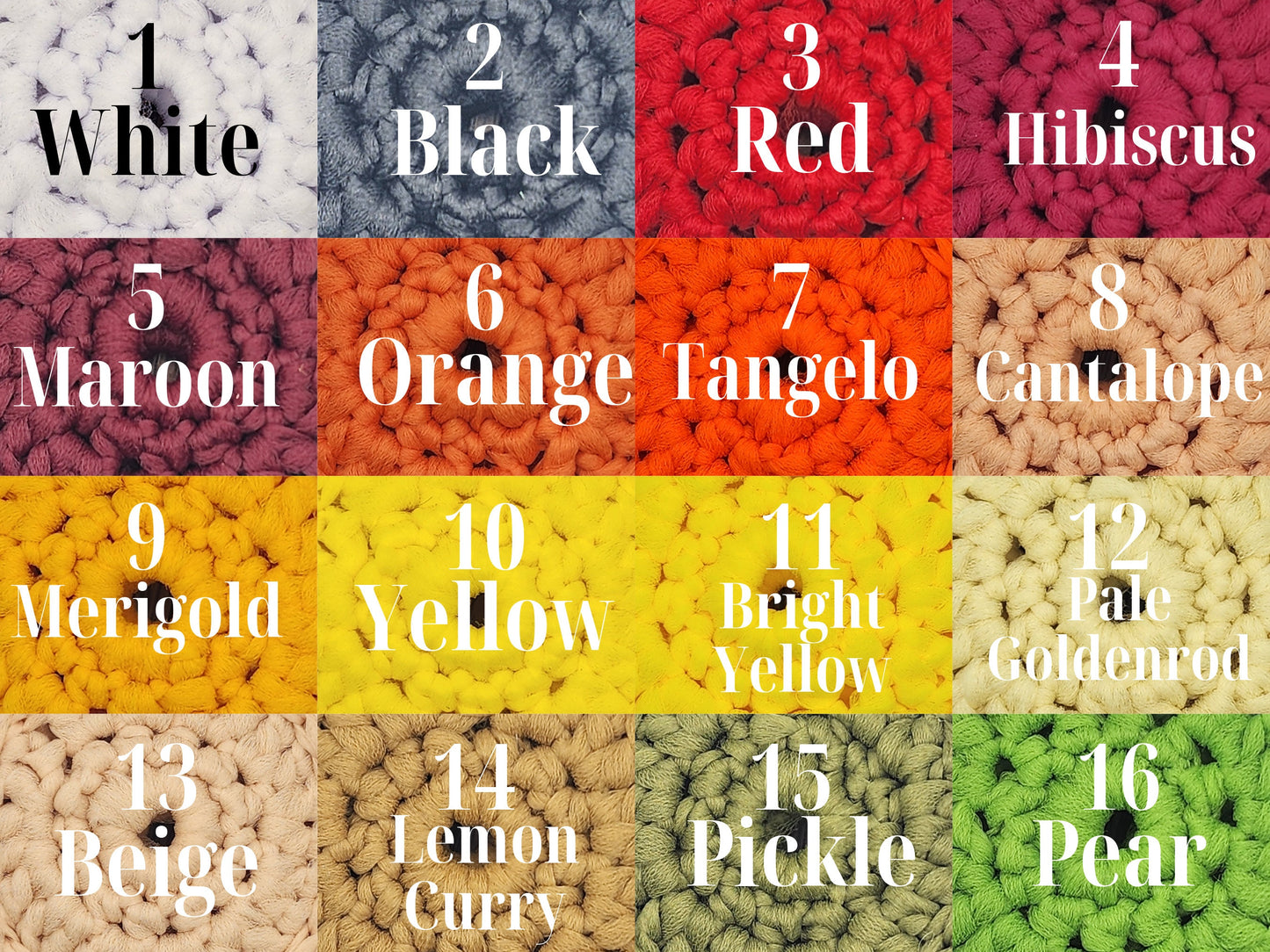 Hand-Crocheted Nylon Dish Scrubbie: Colorful Kitchen Sponge