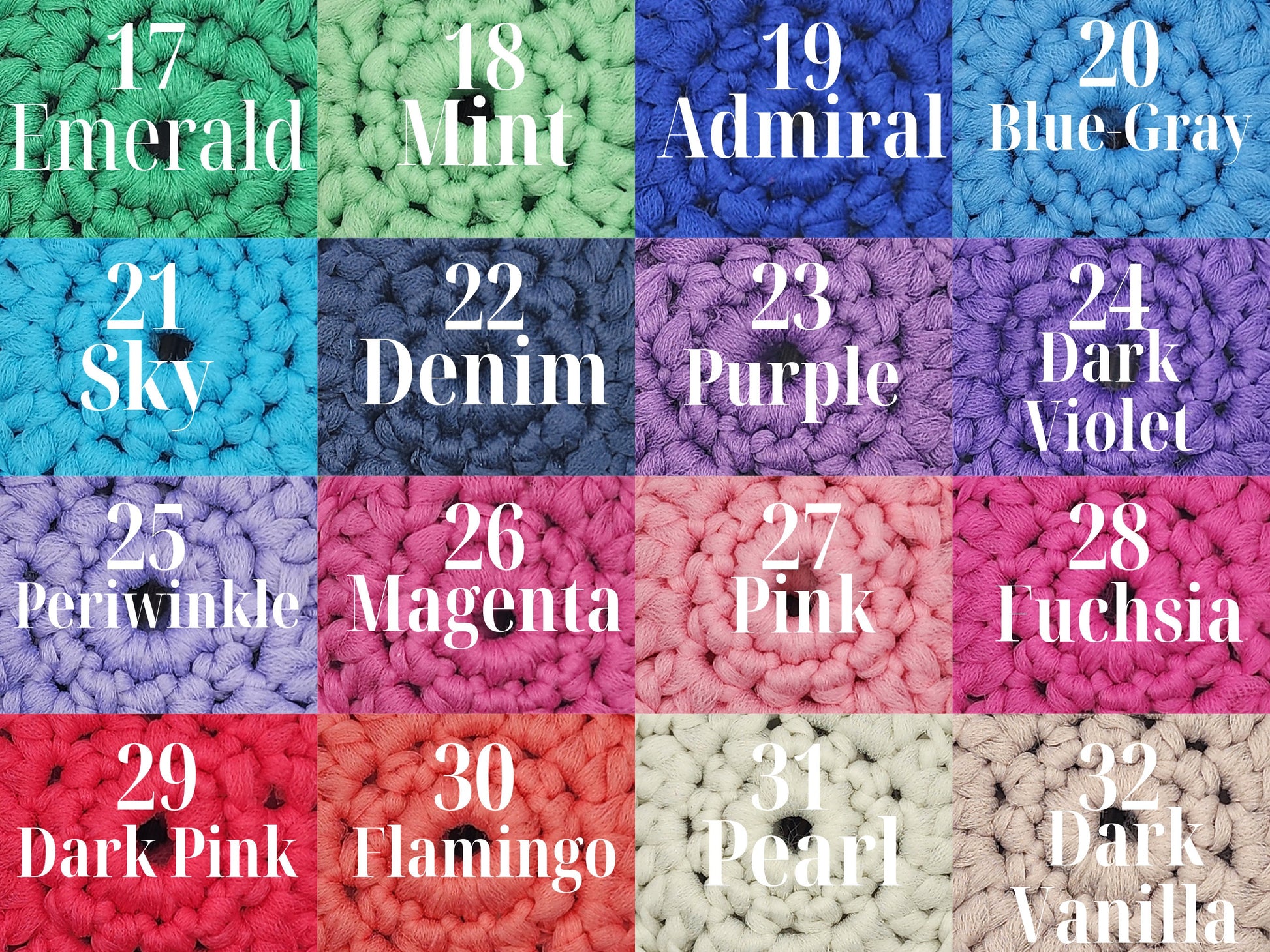 Hand-Crocheted Nylon Dish Scrubbie: Colorful Kitchen Sponge