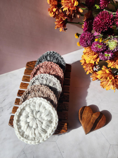 Crochet Facial Rounds: Reusable Antimicrobial Makeup Remover Pads