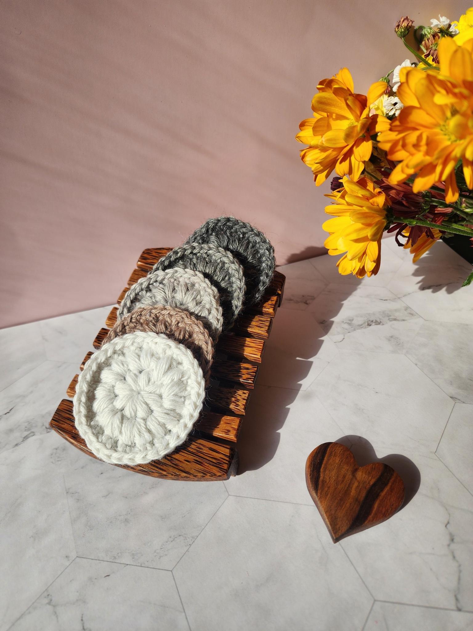 Crochet Facial Rounds: Reusable Antimicrobial Makeup Remover Pads