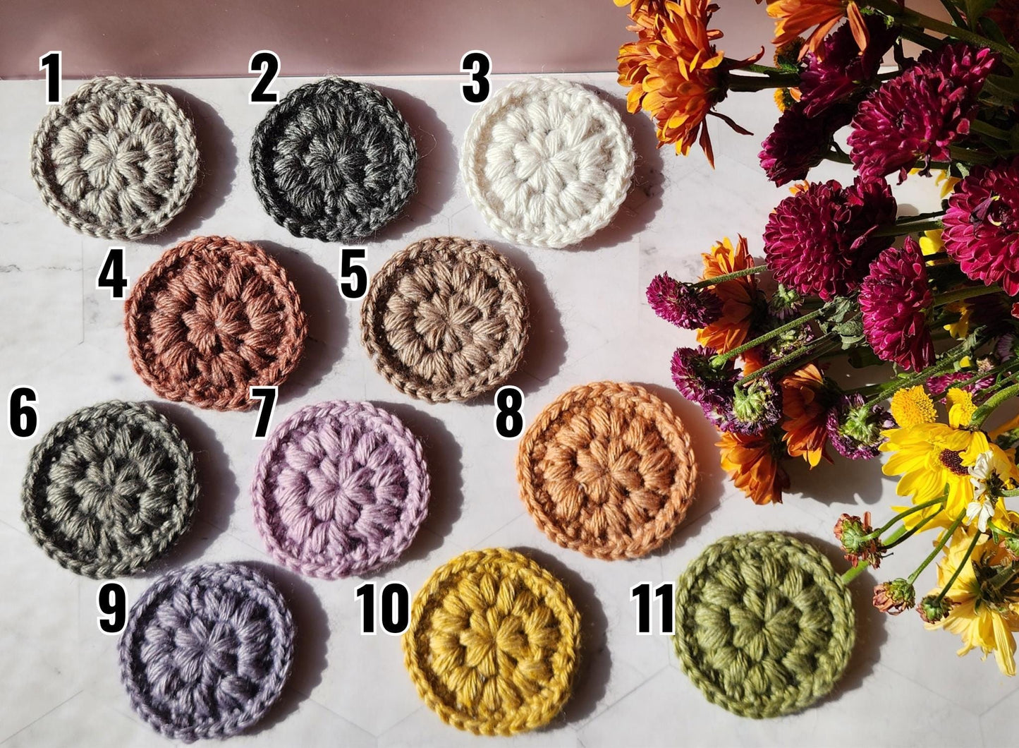 Crochet Facial Rounds: Reusable Antimicrobial Makeup Remover Pads