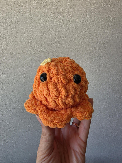 Crocheted Octopus Plush: Handmade Amigurumi Toy