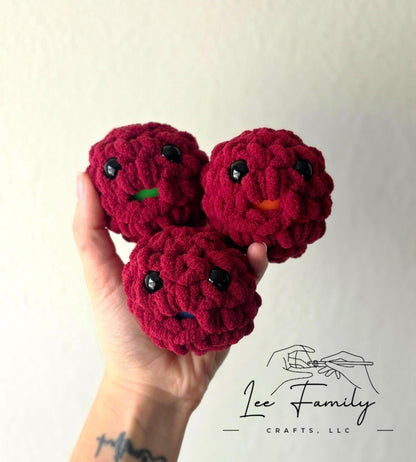 Hand Crocheted Stress Blob: Squishy Fidget Toy
