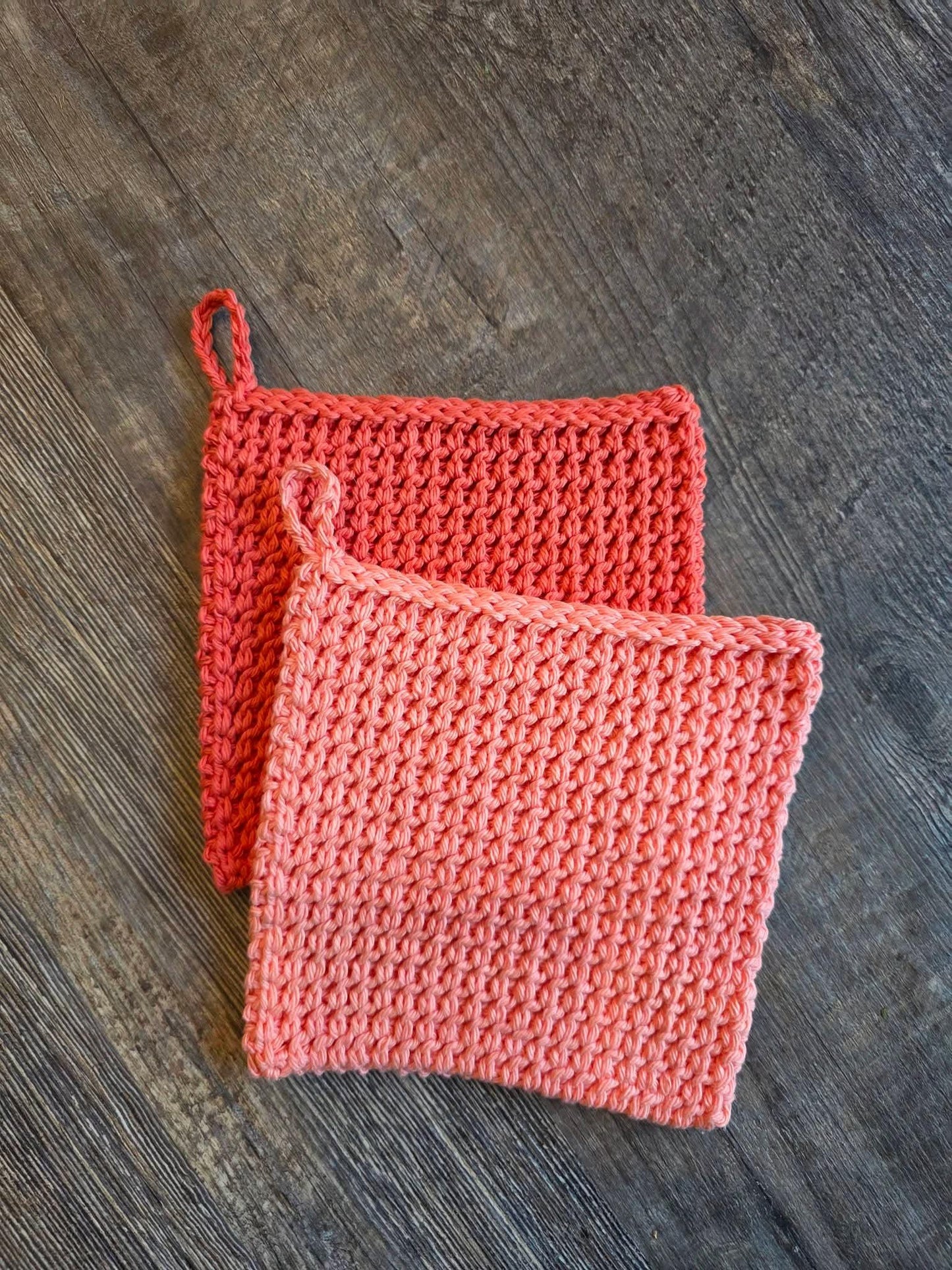 Hand-Crocheted Cotton Pot Holder: Rustic Kitchen Decor