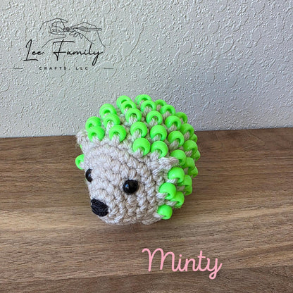 Crocheted Beaded Hedgehog Fidget Toy – Sensory Desk Pet