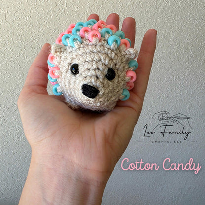 Crocheted Beaded Hedgehog Fidget Toy – Sensory Desk Pet