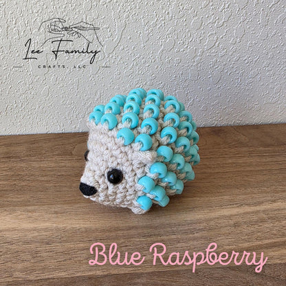 Crocheted Beaded Hedgehog Fidget Toy – Sensory Desk Pet