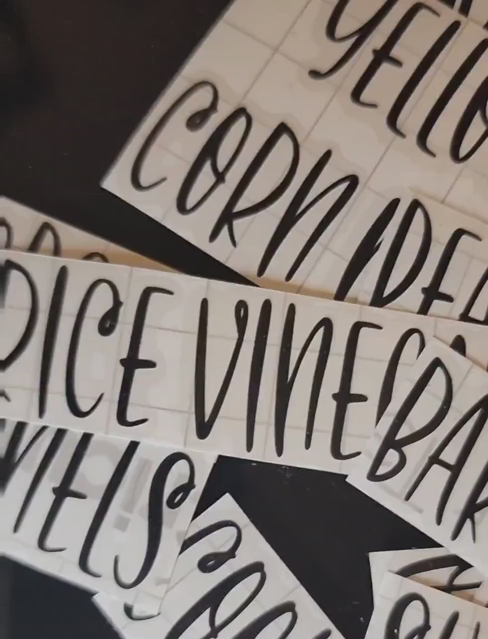 Pantry Labels | Removable Vinyl Decals for Kitchen Storage
