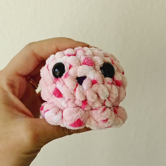Hand Crocheted Baby Octo Stress Blob: Squishy Fidget Toy